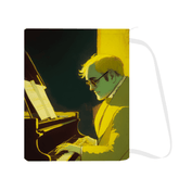 SurArt 91 Laundry Bag elegantly displayed in a home setting, emphasizing its spaciousness and stylish look for efficient laundry organization.